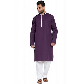 Designer kurta-Pyjama set- Purple